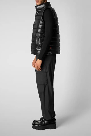 Mouwloos vest- Zwart