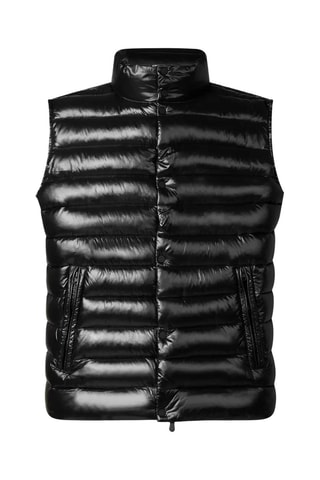 Mouwloos vest- Zwart