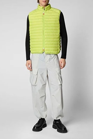 Mouwloos vest- Lichtgroen