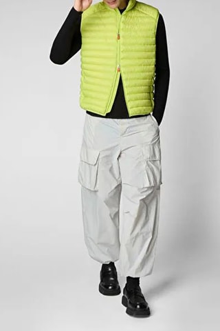 Mouwloos vest- Lichtgroen