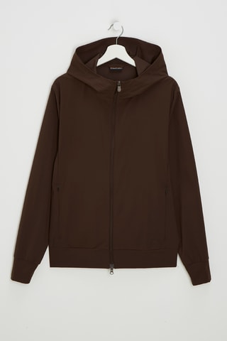 Sweater met capuchon - Bruin