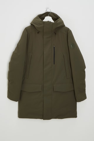 Jas met capuchon- Kaki