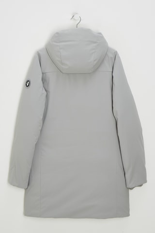 Jas met capuchon- Lichtgrijs