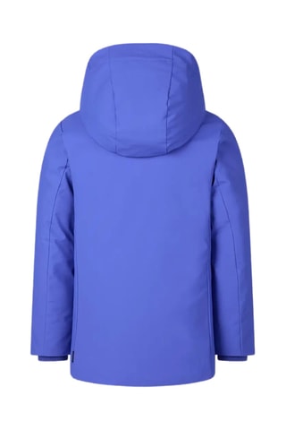 Jas met capuchon- Blauw