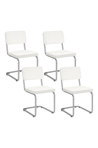 4 chaises Naya - 44 x 79 x 52 cm