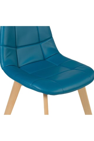 4 chaises Rafaela - Pieds en hêtre - 47 x 86 x 55 cm