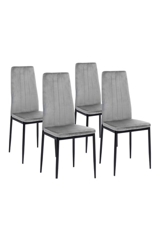 4 chaises Jade - 39 x 96 x 41,5 cm