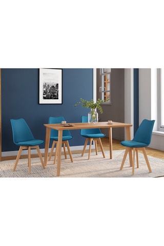 4 chaises - 46 x 79,5 x 51 cm