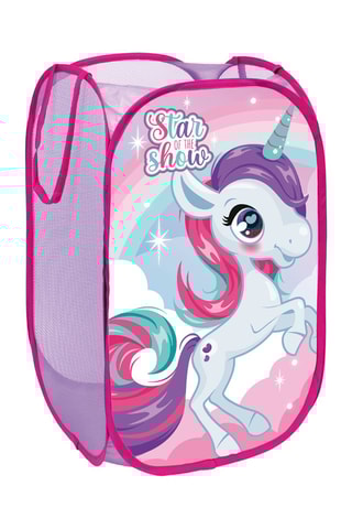 Panier à linge Zaska - Rose