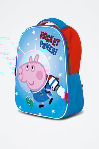 Sac à dos George Pig - Bleu et rouge