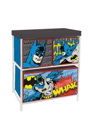 Meuble de rangement Batman La Ligue des Justiciers DC Comics - 60 x 53 x 30 cm