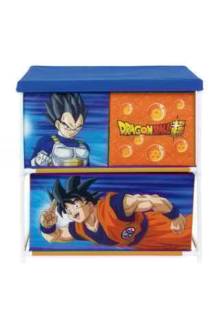 Boite de rangement Vegeta et San Goku Dragon Ball Super - Orange