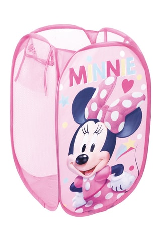 Panier à linge Minnie Disney - Rose