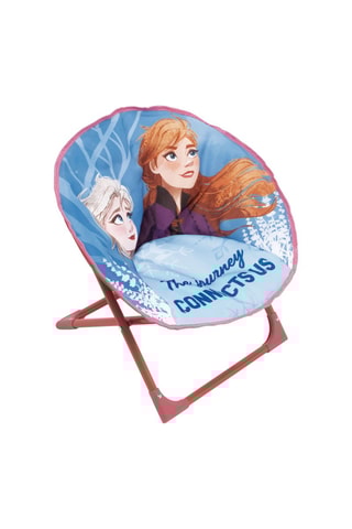Fauteuil Elsa et Anna La Reine des Neiges 2 Disney - Bleu et rose