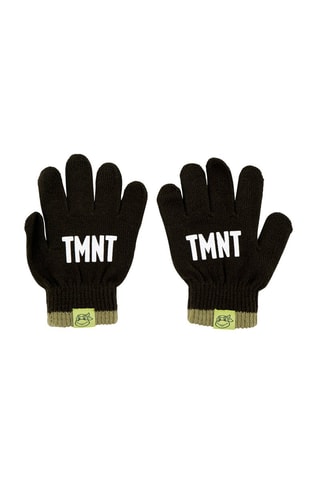 Bonnet, gants et tour de cou Tortues Ninja - Noir et kaki