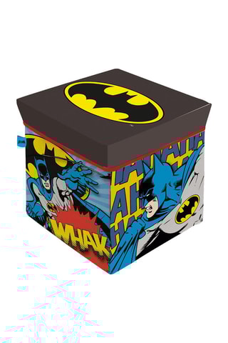 Pouf-coffre Batman La Ligue des Justiciers DC Comics - 30 x 30 x 30 cm