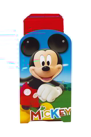 Meuble de rangement 6 cases Mickey Disney - Rouge et bleu - 62 x 60 x 30 cm