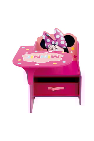 Pupitre 1 tiroir Minnie Disney - Rose