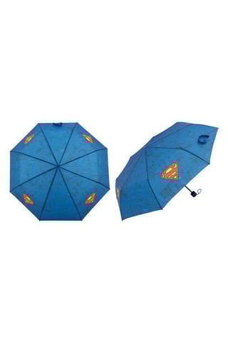 Parapluie Superman La Ligue des Justiciers DC Comics - Bleu