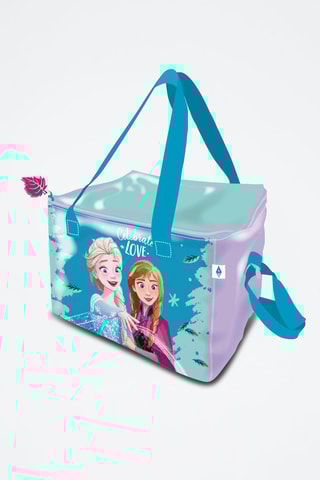 Sac isotherme La Reine des Neiges Disney - Turquoise et violet
