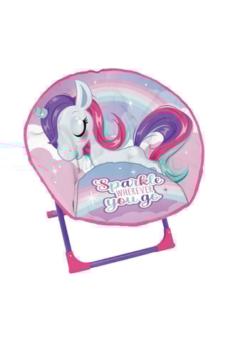 Chaise licorne pour enfants - Rose et violet - Dès 3 ans