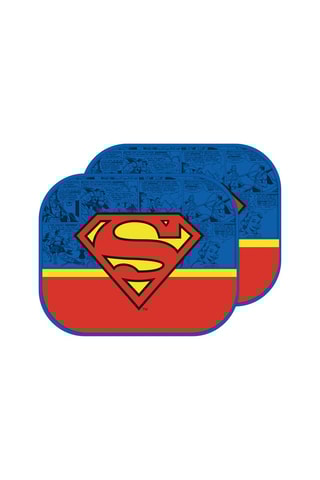 2 pare-soleil Superman La Ligue des Justiciers DC Comics - 45 x 36 cm