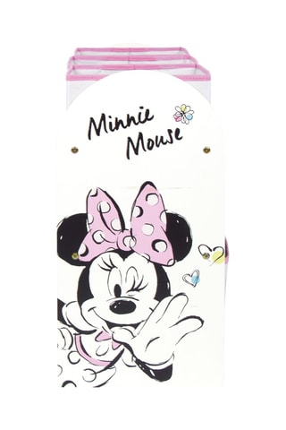 Boite de rangement en bois Minnie Disney - Blanc