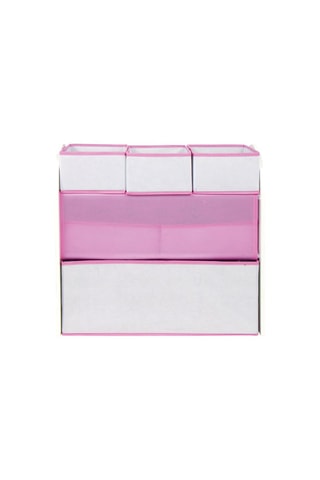 Boite de rangement en bois Minnie Disney - Blanc