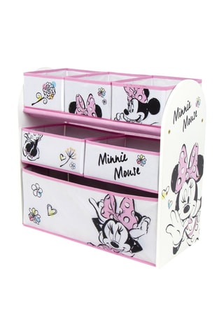 Boite de rangement en bois Minnie Disney - Blanc