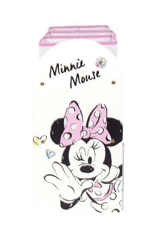 Boite de rangement en bois Minnie Disney - Blanc
