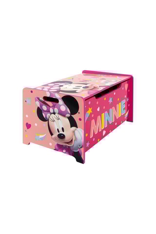 Banc-coffre à jouets Minnie Disney - Rose