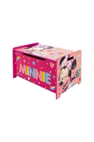 Banc-coffre à jouets Minnie Disney - Rose