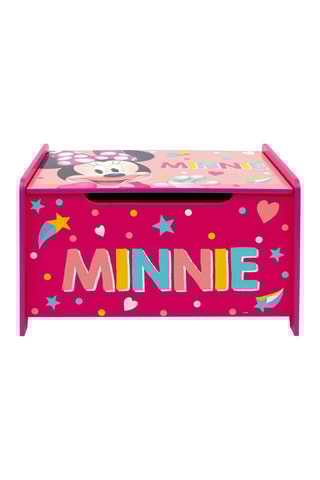 Banc-coffre à jouets Minnie Disney - Rose
