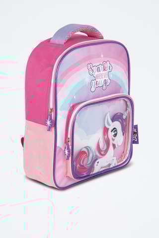 Sac à dos Zaska Unicorn Sparkle - Rose