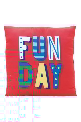 Coussin microfibre Chase et Marcus Pat’ Patrouille - Rouge - 40 cm