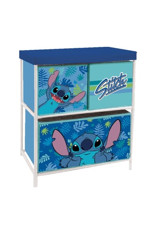 Boite de rangement Stitch Lilo et Stitch Disney - Bleu azur