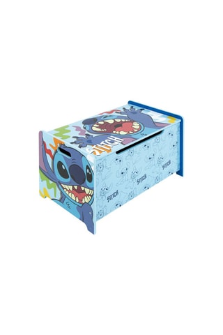 Coffre à jouets Lilo et Stitch Disney - Bleu - 62,5 x 37 x 40 cm
