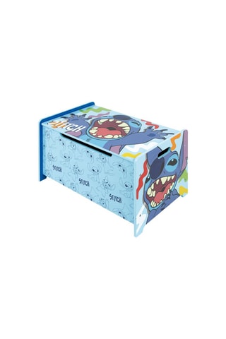 Coffre à jouets Lilo et Stitch Disney - Bleu - 62,5 x 37 x 40 cm