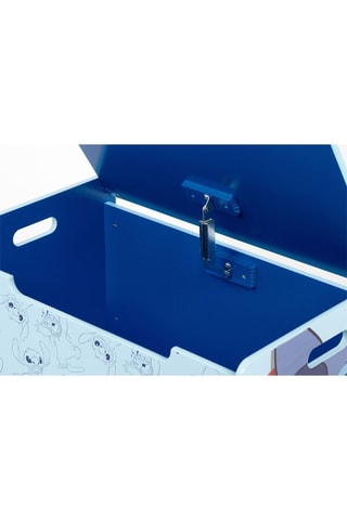 Coffre à jouets Lilo et Stitch Disney - Bleu - 62,5 x 37 x 40 cm