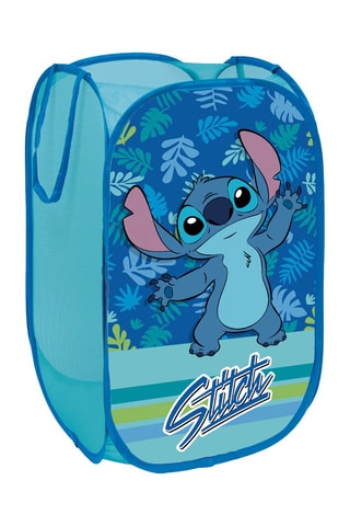 Panier à linge Stitch Lilo et Stitch Disney - Bleu azur