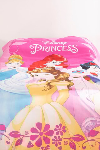 Parure de couette Princesses Disney - Rose et jaune