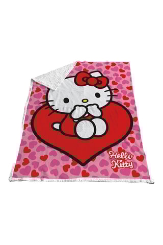 Plaid Hello Kitty Sanrio - Rose - 120 x 150 cm