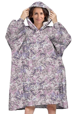 Sweat à capuche Angel Lilo et Stitch Disney - Violet