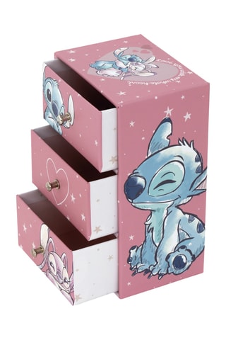 Boîte de rangement Stitch et Angel Lilo et Stitch Disney - 9,5 x 7 x 15 cm