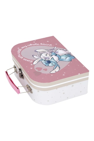Mallette de rangement Stitch et Angel Lilo et Stitch Disney - Rose
