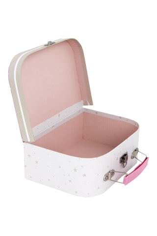 Mallette de rangement Stitch et Angel Lilo et Stitch Disney - Rose