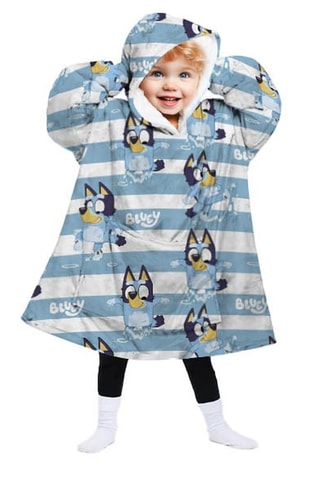 Sweat à capuche Bluey - Bleu