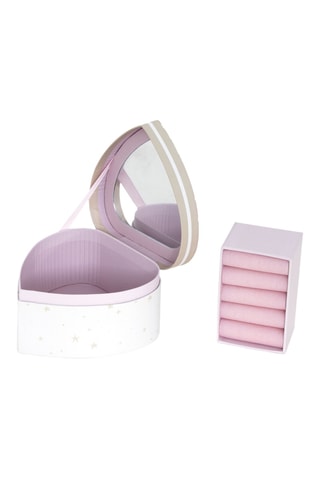 Boîte de rangement Stitch et Angel Lilo et Stitch Disney - 12 x 12 x 7 cm