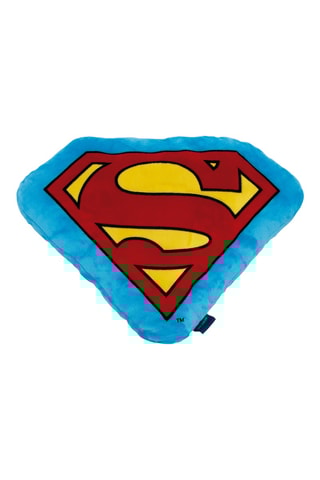 Coussin Superman La Ligue des Justiciers DC Comics - Bleu - 40 x 32 x 4 cm