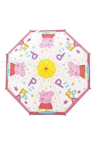 Parapluie cloche Peppa Pig - Blanc
